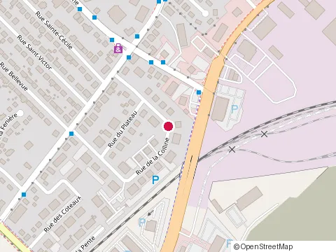 Location of Ashton Chet at Rue de la Colline, l'Anc-Lorette