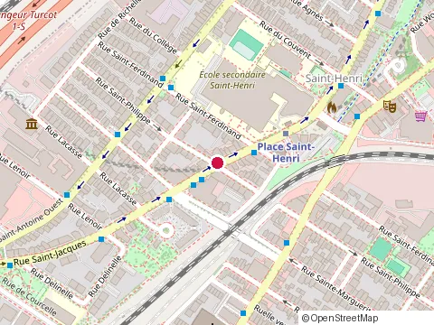 Location of Asia Spa at 4227 Rue Saint-Jacques, Montréal