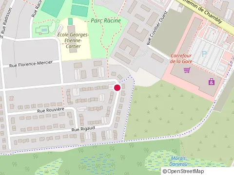 Location of Aslen Stratégies d'Affaires at 3569 Rue Rigaud, Longueuil