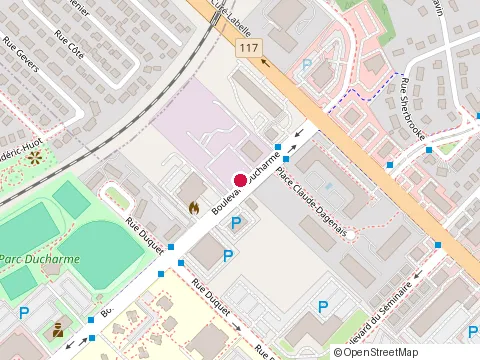 Location of Asphalte Desjardins at 300 Bd Ducharme, Sainte-Thérèse