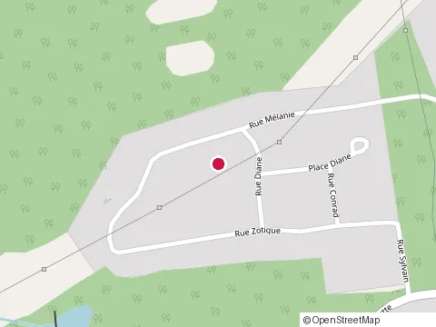 Location of Asphalte du Nord at 1001 Rue Diane, Saint-Jérôme