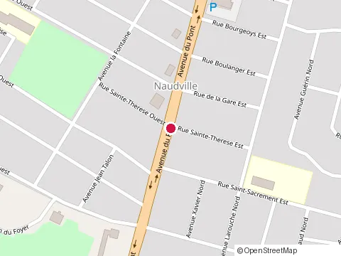 Location of Asphalte Lachance Inc 1987 at 290 Avenue du Pont N, Alma