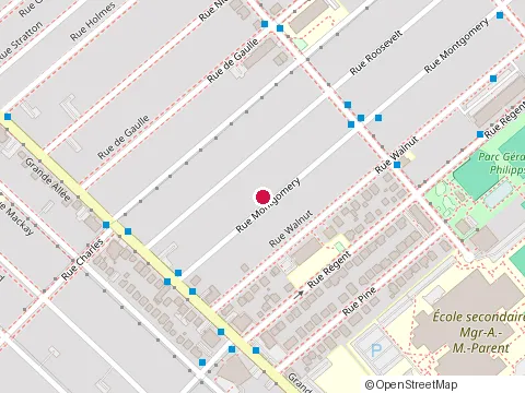 Location of Asphalte Rive-Sud at 1775 Rue Montgomery, Saint-Hubert