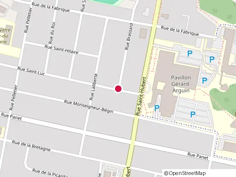 Location of Asphalte Scellant Saguenay at 2383 Rue Brassard, Jonquière