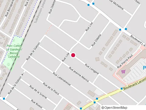 Location of Asphalte Scellant Touche Finale at 89 Rue Longpré, Repentigny