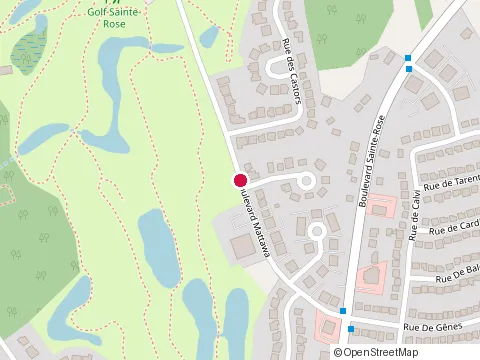 Location of Asphalte Tt at 3503 Rue du Renard, Laval
