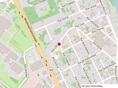 Location of Assemblée Christique des Élus Cohen (l') at 1045 Rue Chabanel, Drummondville