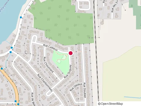 Location of Assistance Construction at 111 Rue Cadieux, Laval