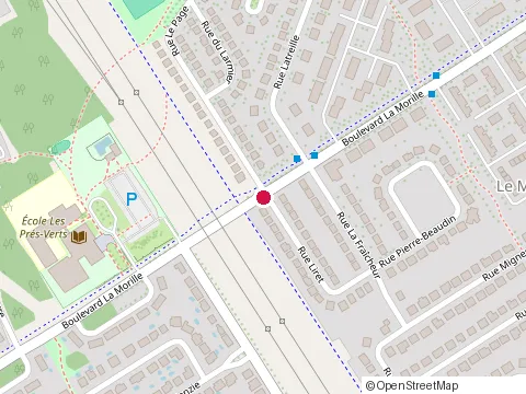 Location of Association Bouddhique Bo-de at 2155 avenue de la Pagode, Québec