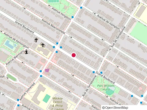 Location of Association Coproprietees 4645 at 4645 Grand Blvd, Montral