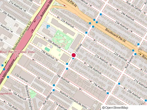 Location of Association Culturelle Haitienne Perle Retrouvee at 7655  20E Av, Montréal