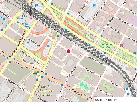 Location of Association des Copropriétaires du Lowney 3 at 400 Rue de l'Inspecteur, Montréal