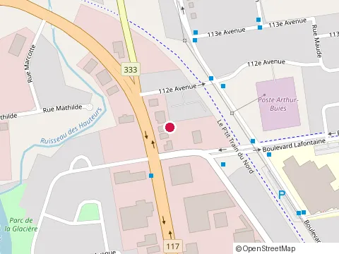 Location of Association des Experts en Sinistre Independants du Quebec Inc at 116  112E Av, Saint-Jérôme