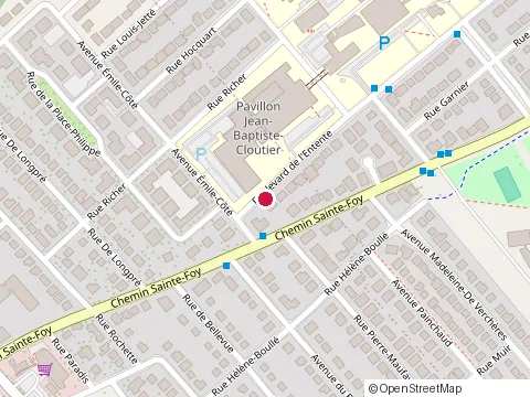 Location of Association Generale-Etudiants at 1660 boulevard de l'Entente, Québec