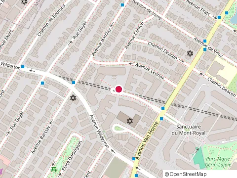 Location of Association Northcrest at 6301 Place Northcrest, Montréal