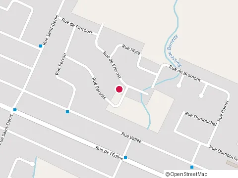 Emplacement de Association Provinciale des Constructeurs d'Habitations du Québec-Région du Suroît Inc au 16 Rue Paradis, Mercier