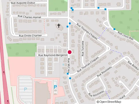 Location of Assurance & Services Financiers Marcel Geoffroy at 4222 Rue Raymond-Bergeron, Sherbrooke