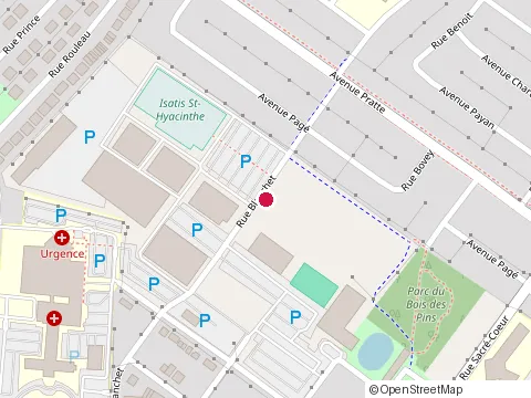 Location of Assurance Arcouette Michel at 625 Rue Bourassa, Saint-Hyacinthe