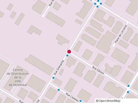 Location of Assurance Davantage at 7750 Rue Grenache, Montréal