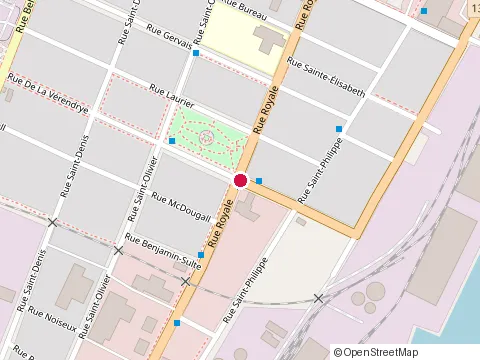 Location of Assurance Denis Lefebvre & Ass Inc at 1955 Rue Royale, Trois-Rivières