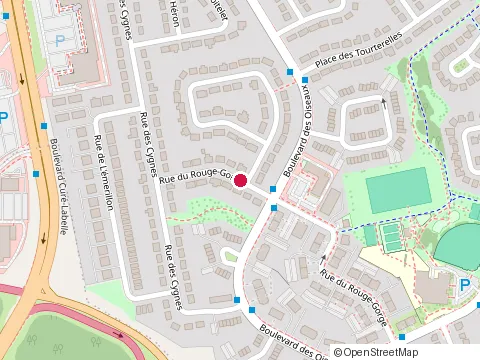 Location of Assurance France Sauvé Inc. at 6325 Rue du Rouge-Gorge, Laval
