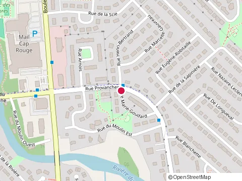 Location of Assurance Gabriel Ross at 1119 Rue Marie-Gaudard, Québec