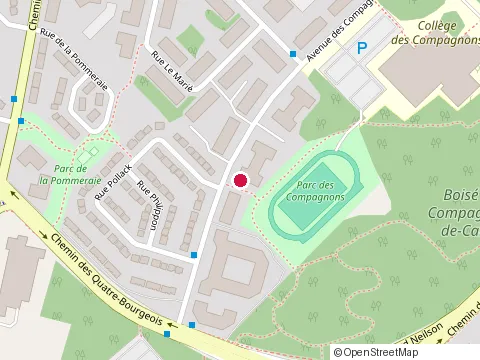 Location of Assurance Michel Kirouac Enr at 3715 avenue des Compagnons, Québec