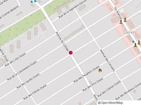 Location of Assurance St-Louis Inc at 85 Rue des Saules O, Québec