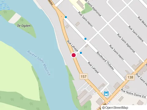 Location of Assurances at 35 Rue Duplessis, Trois-Rivières
