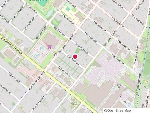 Location of Assurances Andre Hamel at 185 21E Ave, Drummondville