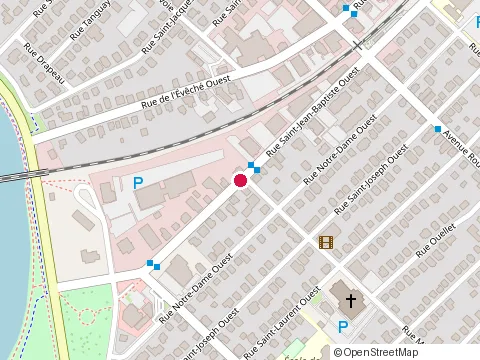 Location of Assurances Bernard Langlois at 185 Rue Saint-Jean-Baptiste Est, Rimouski