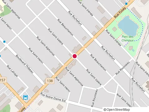 Location of Assurances Experts at 93 Rue Fusey, Trois-Rivières