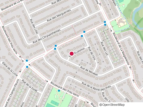 Location of Assurances Francois Grandchamp at 320 Rue du Jasmin, La Prairie