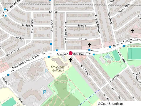 Location of Assurances Générales des Caisses at 76 boulevard Cartier O, Laval