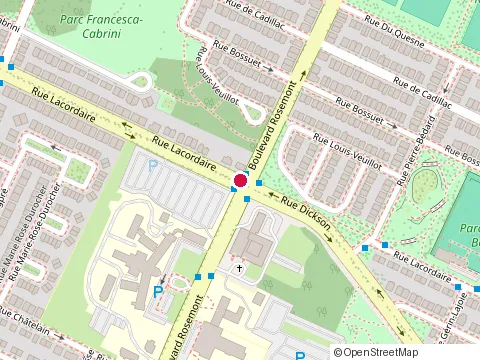 Location of Assurances Hugo Gingras at 6033 Rue Lacordaire, Montréal