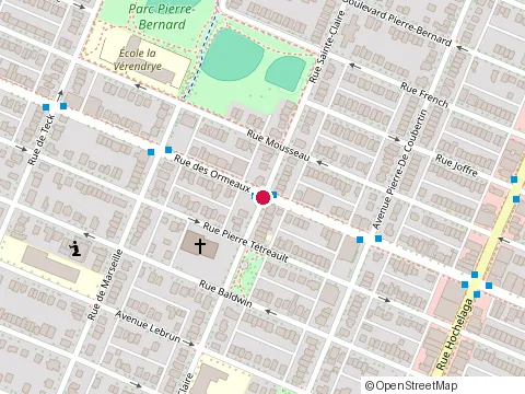 Location of Assurances Jean Miron Inc at 2780 Rue des Ormeaux, Montréal