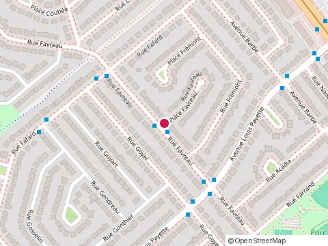 Location of Assurances Joly & Associés Inc at 3980 Place Favreau, Laval