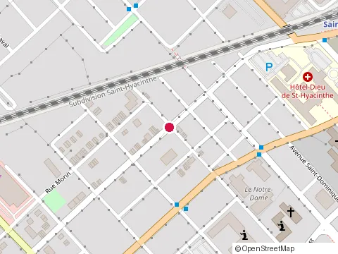 Location of Assurances Laplante Michon Inc at 2365 Rue Sicotte, Saint-Hyacinthe
