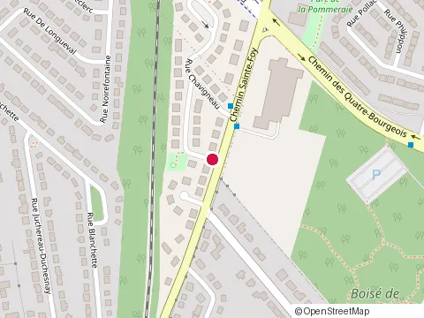 Location of Assurances Martel & M∑Nard Inc at 1523 Rue Chavigneau, Québec