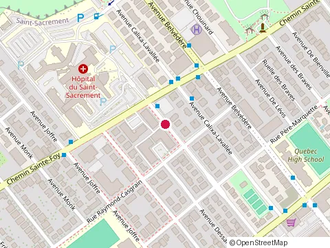 Location of Assurances Montcalm Inc at 840 avenue du Cardinal-Bégin, Québec