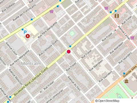 Location of Assurances P Letourneau at 1020 avenue des Erables, Québec