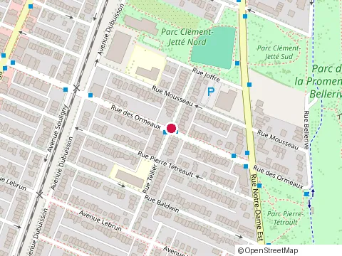 Location of Assurances Ratelle & Associes at 2155 Rue Pierre-Tétreault, Montréal