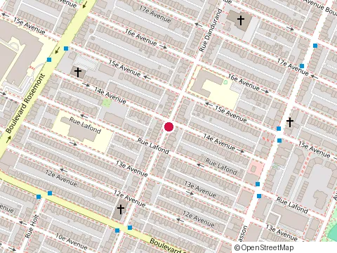 Location of Assurances Rosemont at 3490 Rue Dandurand S 200, Montréal