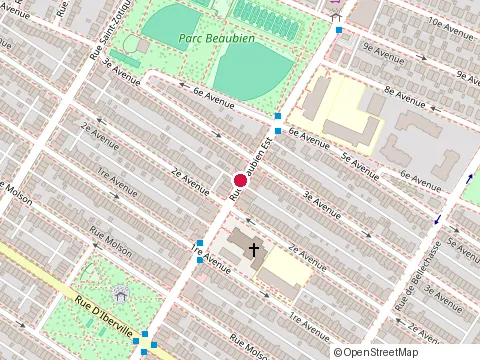 Location of Ast Svc Administration Inc at 2692 Rue Beaubien E, Montréal