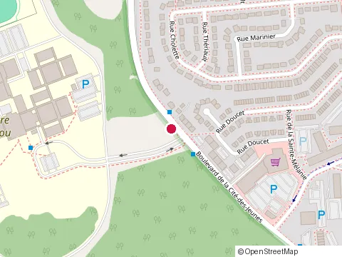 Location of Asticou Career Centre at 249 Boulevard de la Cité-des-Jeunes, Gatineau