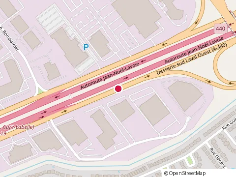 Location of Astra Fenestration Inc at 4498 Sud Laval A-440 O, Laval