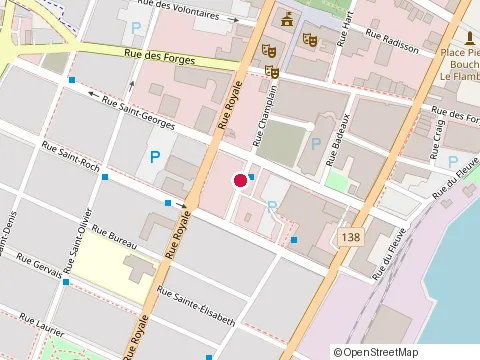 Location of Atelier Art & Bricolage at 1670 Rue Champlain, Trois-Rivières