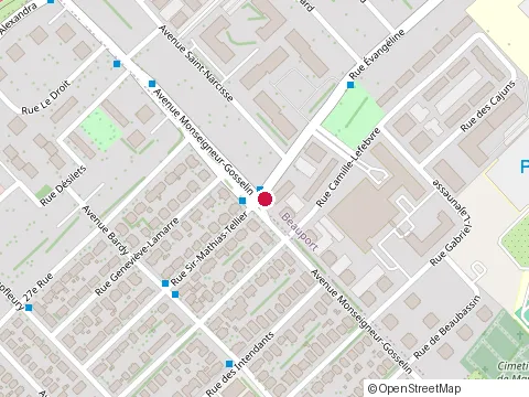 Location of Atelier Auto Gratien Carré at 2540 Rue Évangéline, Québec