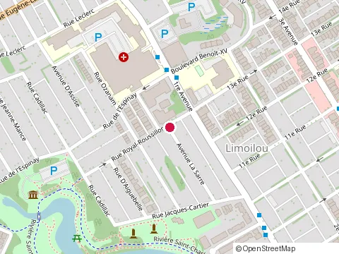 Location of Atelier Bt at 1060 avenue la Sarre, Québec