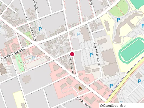 Location of Atelier Ca Suffit at 10 Rue de Courval, Victoriaville